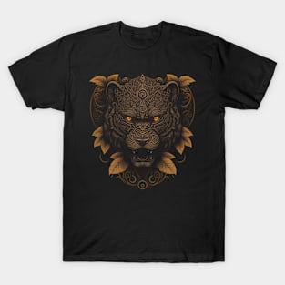 Tiger decorated with Javanese ornaments T-Shirt